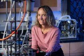 <p>In this episode of the UCI Podcast, Ann Marie Carlton, a UCI professor of atmospheric chemistry, discusses her fellowship with the White House Office of Science and Technology Policy. Photo: Steve Zylius/UCI</p>
