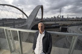<p>Brett Sanders, UC Irvine Chancellor’s Professor of civil and environmental engineering and professor of urban planning and public policy, says that national flood models are not of a fine enough resolution to account for the risks faced by many people who live in U.S. cities. Exposure hot spots and inequities for social groups such as disadvantaged populations are poorly captured, he says. Steve Zylius / UC Irvine</p>
 