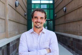 <p>“Our project involves building luminescent RNA molecules, allowing us to observe their position and activity in the brain of a living, learning mouse,” says principal investigator Andrej Luptak, professor of pharmaceutical sciences and chemistry. Courtesy of School of Pharmacy &amp; Pharmaceutical Sciences</p>
