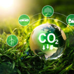 <p>Sustainable development and green business based on renewable energy. Reduce CO2 emission concept. Renewable energy-based green businesses can limit climate change and global warming</p>
