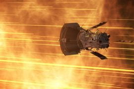 <p>NASA’s Parker Solar Probe ventured to within 5.3 million miles of the sun’s surface in June. The mission has served as an inspiration and proof of concept for researchers at UCI, the Kavli Institute and University of Delaware who want to deploy a spacecraft between the sun and Mercury. Equipped with atomic clocks, the probe will be used to find evidence of dark matter in our solar system. Image courtesy NASA’s Goddard Space Flight Center</p>
