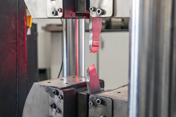 Tensile test for welding procedure. It, also known as tension testing, is a fundamental materials science and engineering test in which a sample is subjected to a controlled tension until failure