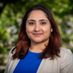<p>Deepika Awasthi, a scientist in Berkeley Lab’s Biosciences Area, is working on a project to engineer a microbe to capture methane and carbon dioxide and convert it to a valuable chemical. (Credit: Thor Swift/Berkeley Lab)</p>

