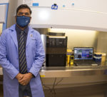 <p>Subhash Verma, associate professor of microbiology and immunology (left) and Timsy Uppal, research scientist, department of microbiology and immunology (right), conducted experiments at University of Nevada, Reno.</p>

