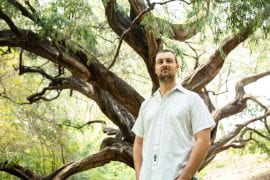 <p>A. Park Williams received his bachelor of science degree in Earth and environmental sciences from UC Irvine in 2003. Courtesy of the John D. and Catherine T. MacArthur Foundation</p>
