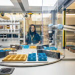 <p>Yan Zeng in the A-Lab on Tuesday, February 14, 2023 at Lawrence Berkeley National Laboratory in Berkeley, Calif. 02/14/23</p>
