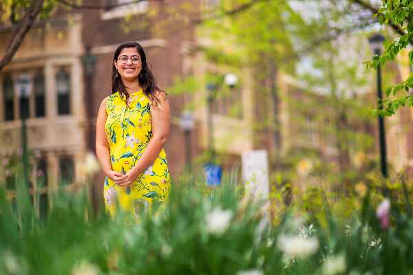 a portrait of Yasmina Al Ghadban