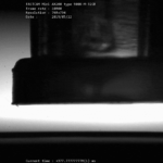 <p>A moving tape carries microscopic dabs of crystalized enzyme slurry, to which even tinier droplets of substrate are added via a second nozzle. The turbulence caused by the barrage of smaller droplets colliding with the larger one leads to rapid, even mixing so the enzyme-substrate reactions begin simultaneously throughout the sample. (Credit: Berkeley Lab)</p>

